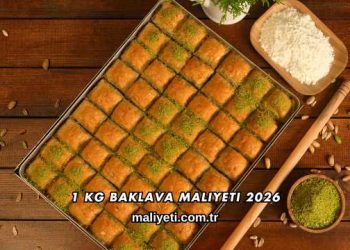 1 kg Baklava Maliyeti 2026