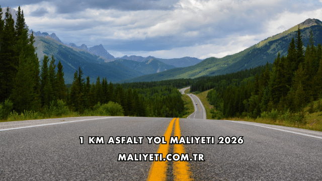 1 km Asfalt Yol Maliyeti 2026