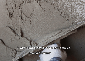 1 m2 Kaba Sıva Maliyeti 2026