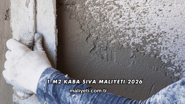 1 m2 Kaba Sıva Maliyeti 2026