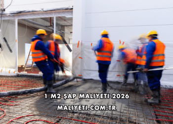 1 m2 Şap Maliyeti 2026