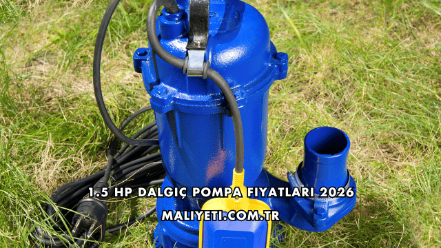 1.5 HP Dalgıç Pompa Fiyatları 2026