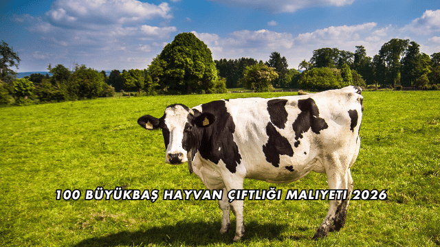 100 Büyükbaş Hayvan Çiftliği Maliyeti 2026