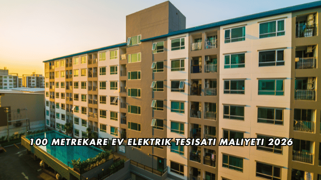 100 Metrekare Ev Elektrik Tesisatı Maliyeti 2026