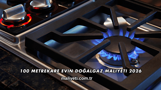 100 Metrekare Evin Doğalgaz Maliyeti 2026
