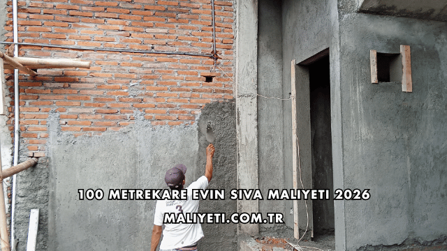 100 Metrekare Evin Sıva Maliyeti 2026