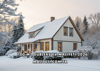 100 m2 Dubleks Ev Maliyeti 2026