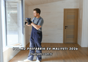 100 m2 Prefabrik Ev Maliyeti 2026