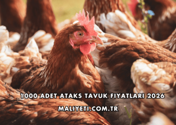 1000 Adet Ataks Tavuk Fiyatları 2026