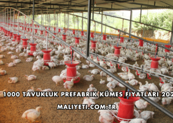 1000 Tavukluk Prefabrik Kümes Fiyatları 2026