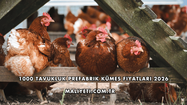 1000 Tavukluk Prefabrik Kümes Fiyatları 2026