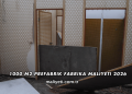 1000 m2 Prefabrik Fabrika Maliyeti 2026