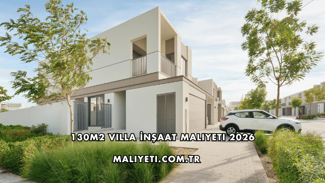 130m2 Villa İnşaat Maliyeti 2026