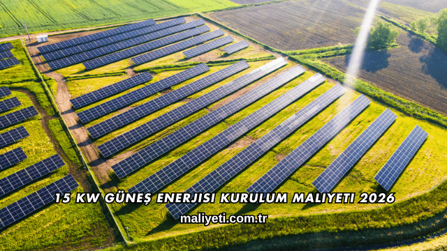 15 Kw Güneş Enerjisi Kurulum Maliyeti 2026