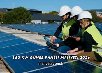 150 KW Güneş Paneli Maliyeti 2026