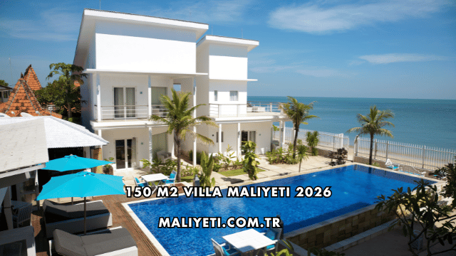 150 M2 Villa Maliyeti 2026