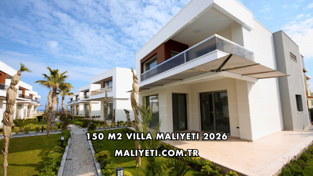 150 M2 Villa Maliyeti 2026