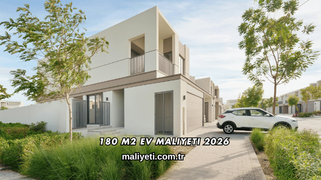 180 m2 Ev Maliyeti 2026