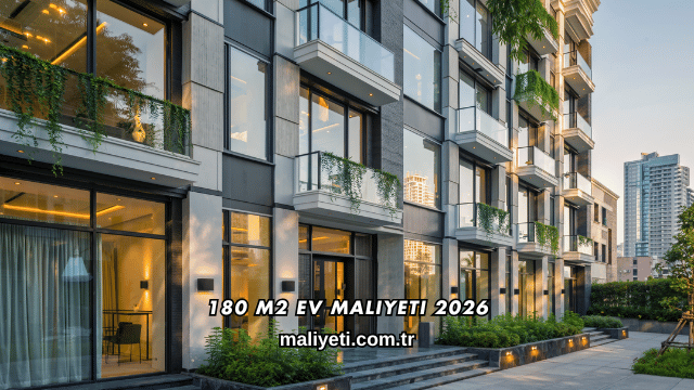 180 m2 Ev Maliyeti 2026