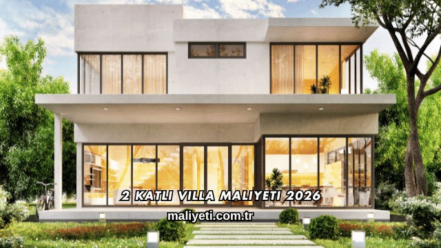 2 Katlı Villa Maliyeti 2026