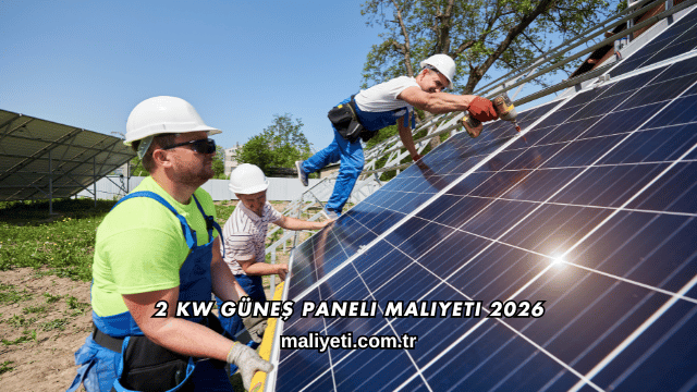2 kW Güneş Paneli Maliyeti 2026