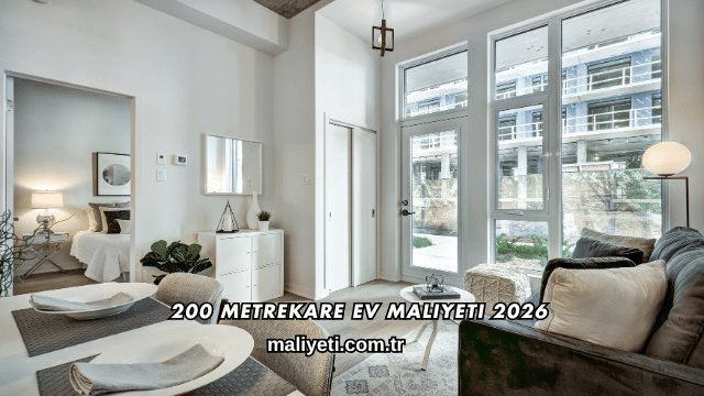 200 Metrekare Ev Maliyeti 2026