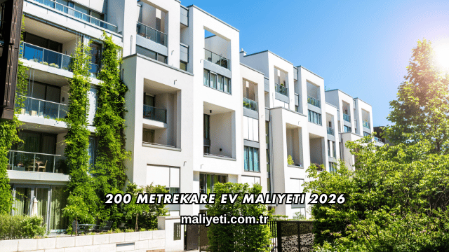 200 Metrekare Ev Maliyeti 2026