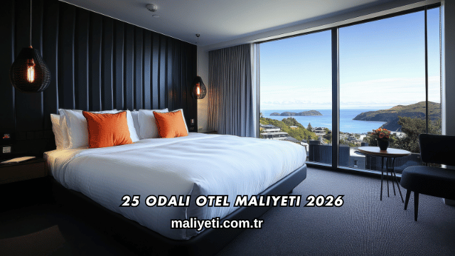 25 Odalı Otel Maliyeti 2026