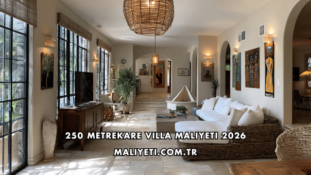 250 Metrekare Villa Maliyeti 2026