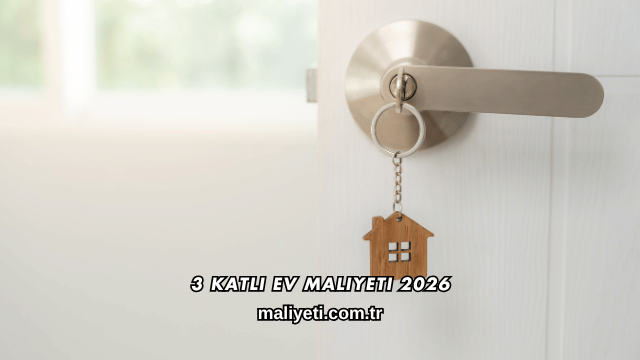 3 Katlı Ev Maliyeti 2026