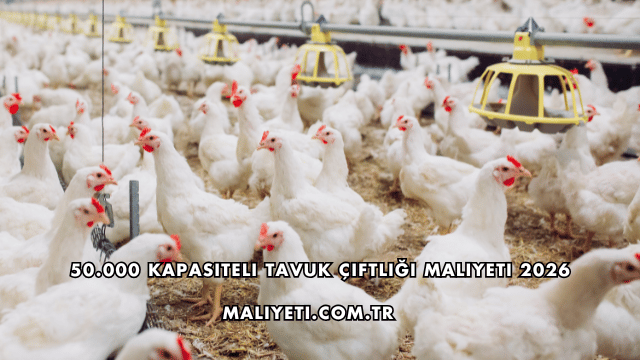 50.000 Kapasiteli Tavuk Çiftliği Maliyeti 2026