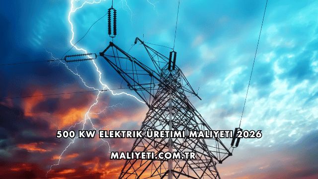 500 kW Elektrik Üretimi Maliyeti 2026