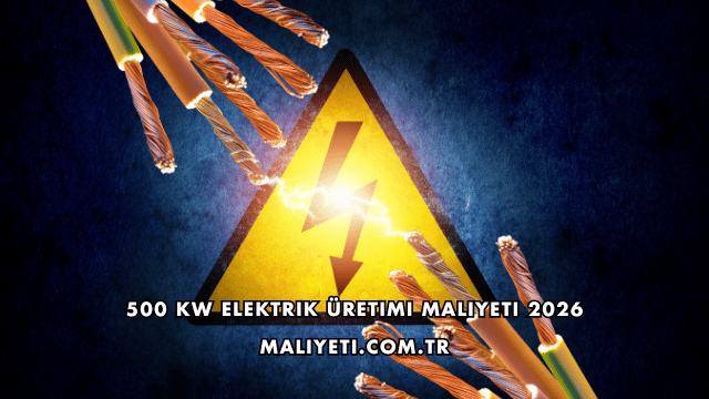 500 kW Elektrik Üretimi Maliyeti 2026