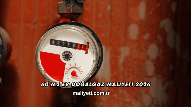 60 m2 Ev Doğalgaz Maliyeti 2026