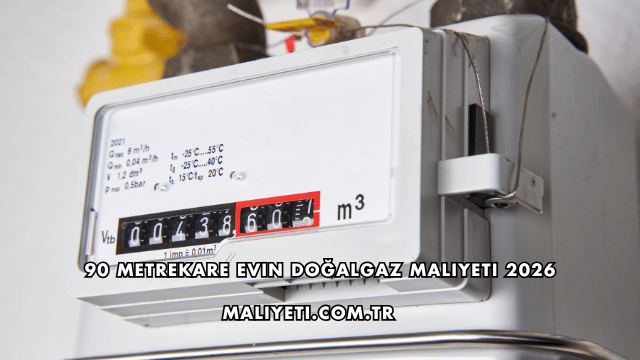 90 Metrekare Evin Doğalgaz Maliyeti 2026