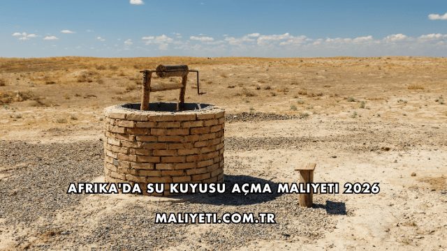 Afrika'da Su Kuyusu Açma Maliyeti 2026