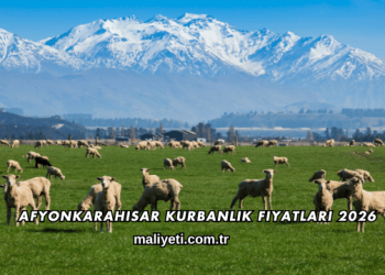 Afyonkarahisar Kurbanlık Fiyatları 2026