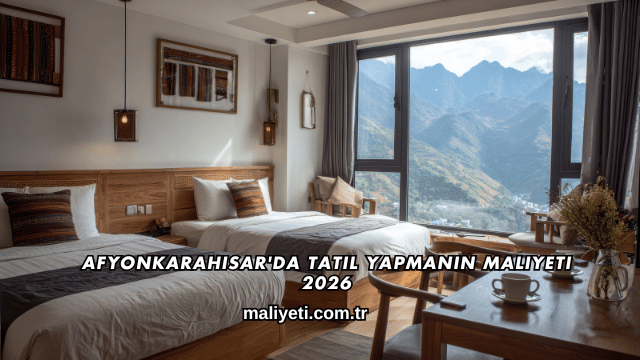 Afyonkarahisar'da Tatil Yapmanın Maliyeti 2026