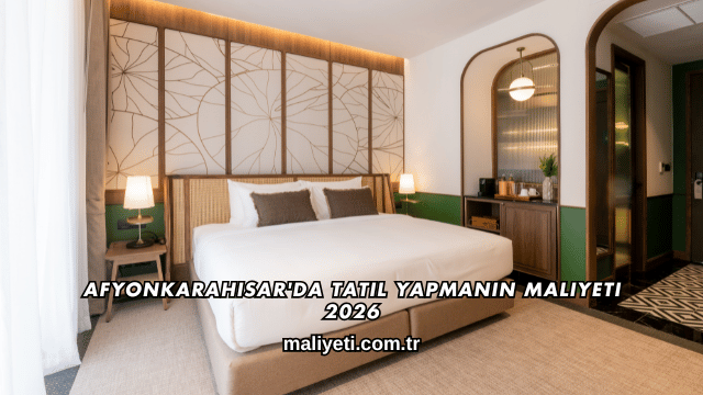 Afyonkarahisar'da Tatil Yapmanın Maliyeti 2026