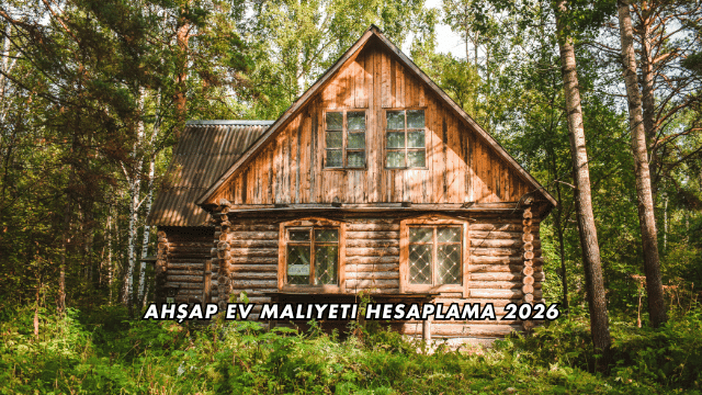 Ahşap Ev Maliyeti Hesaplama 2026