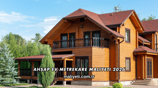 Ahşap Ev Metrekare Maliyeti 2026