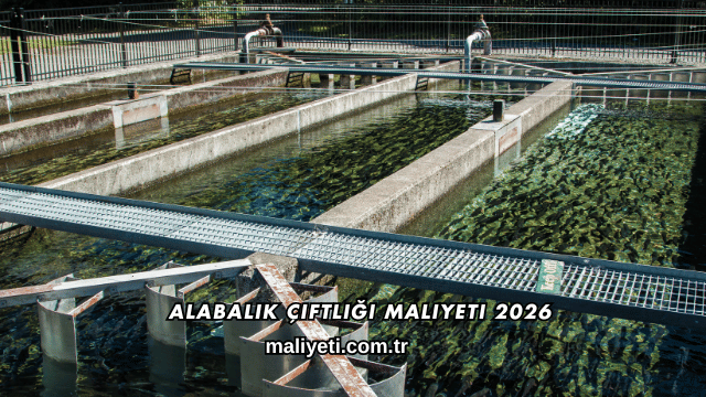 Alabalık Çiftliği Maliyeti 2026