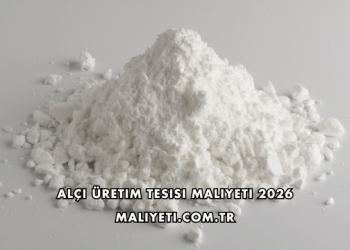 Alçı Üretim Tesisi Maliyeti 2026
