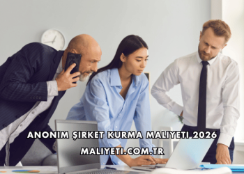 Anonim Şirket Kurma Maliyeti 2026