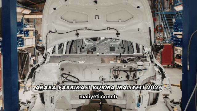 Araba Fabrikası Kurma Maliyeti 2026