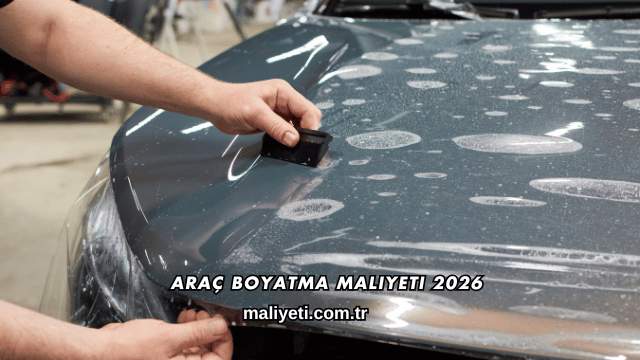 Araç Boyatma Maliyeti 2026