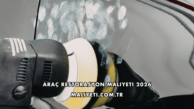 Araç Restorasyon Maliyeti 2026