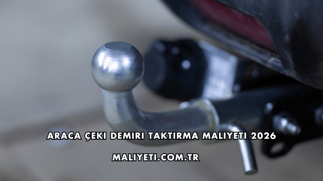 Araca Çeki Demiri Taktırma Maliyeti 2026