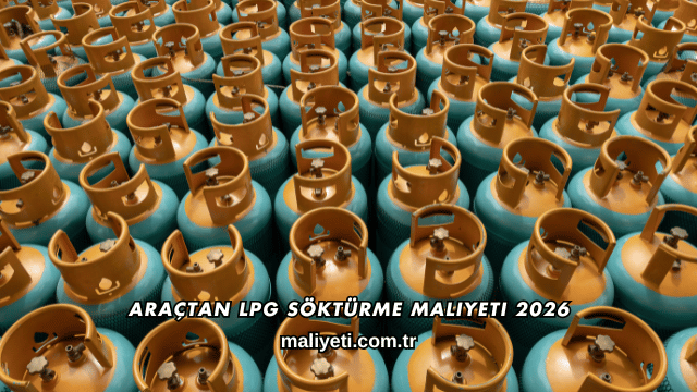 Araçtan LPG Söktürme Maliyeti 2026