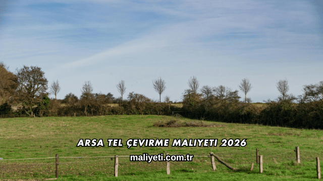 Arsa Tel Çevirme Maliyeti 2026